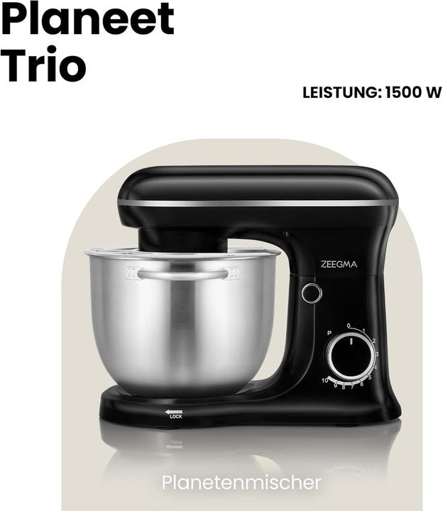 Image du produit Zeegma Planeet Trio (1500 W, 5.20 l)