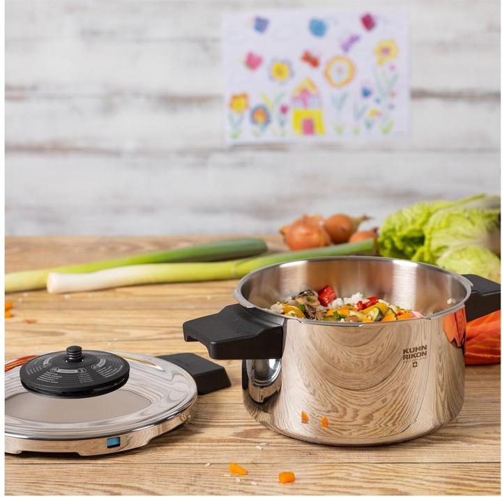 Image du produit Kuhn Rikon Duromatic Classic Neo (20 cm, Casserole, Acier inoxydable)