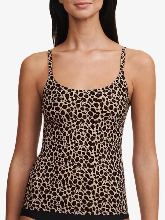Actual product image Chantelle Top loungewear "Softstretch" beige small patterned (L, M)