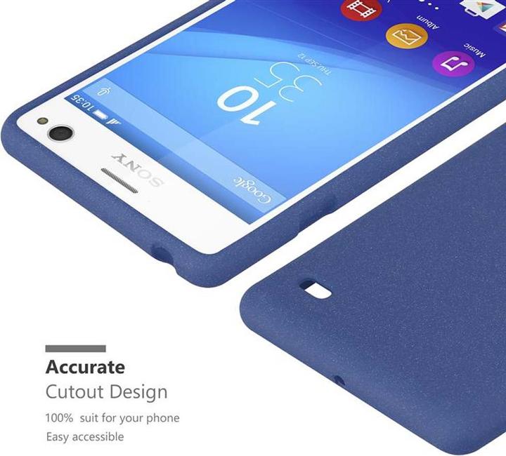 Actual product image Cadorabo TPU Frosted Cover (Sony Xperia C4)