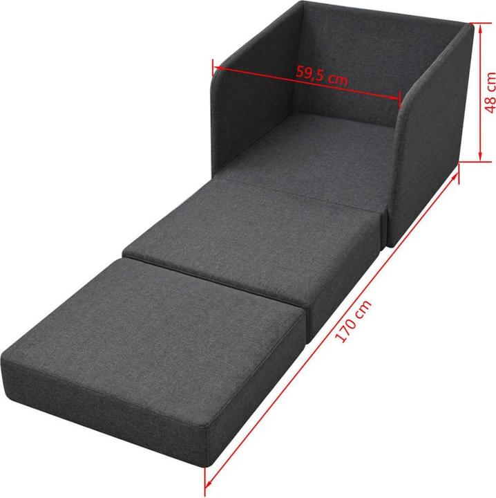 Actual product image vidaXL Schlafsessel