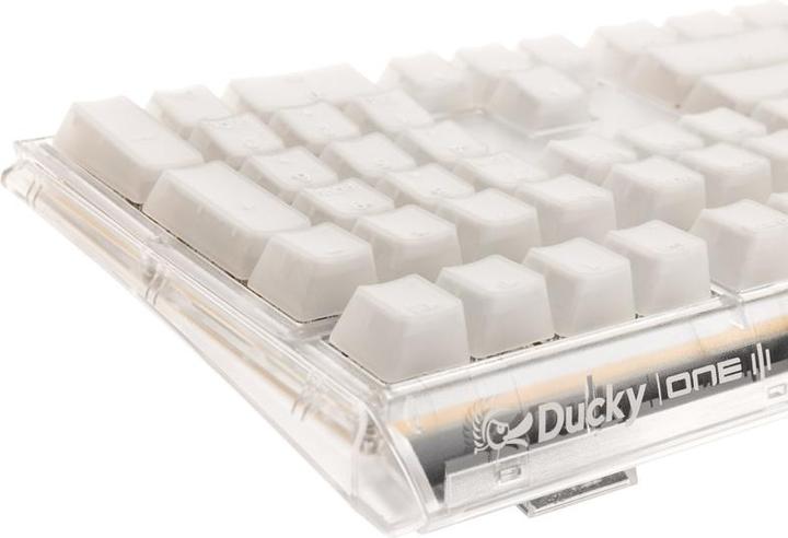 Immagine prodotto Ducky Tastiera da gioco One 3 Aura White, LED RGB - MX-Blue (US) (USA, Cablato)