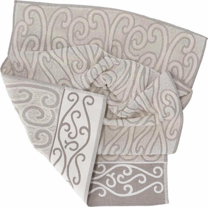 Image du produit Casativo Lot de 2 serviettes pour les mains et les invités, 100% coton, tortora, 60 x 100 cm, 40 x 60 cm (40 x 60 cm, 60 x 100 cm)