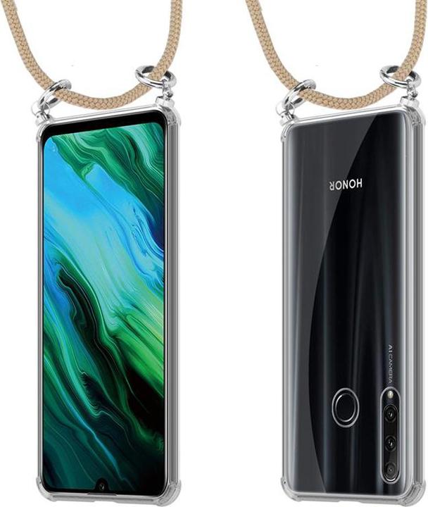 Produktbild Cadorabo TPU Handy Kette SILBER Cover
