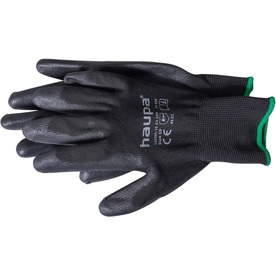 Haupa, Guanti di sicurezza, GUANTO IN PU-TEXTILE TAGLIA 11 SW / 120300/11 1 PAIO 120300/11 (11)
