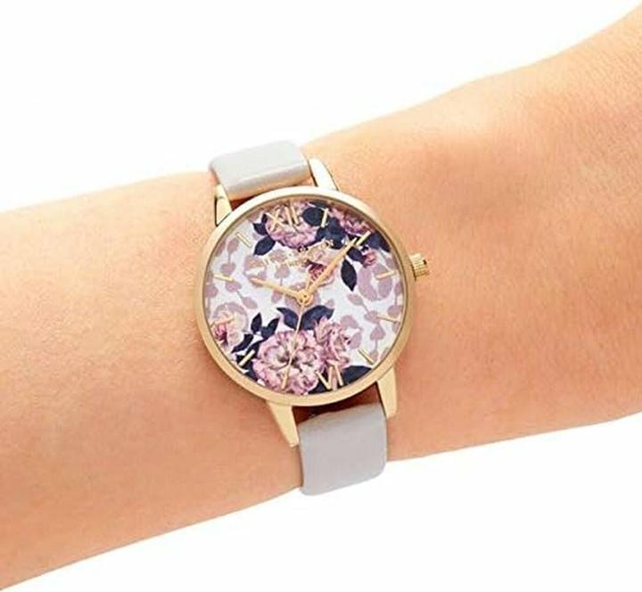 Actual product image Olivia Burton Wrist watch with leather strap (Analogue wristwatch, 30 mm)
