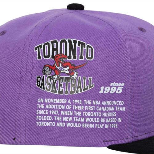 Actual product image Mitchell & Ness Snapback cap Toronto Raptors NBA Team Origins Hwc