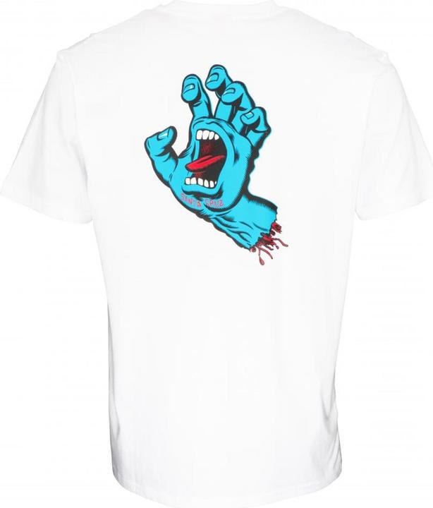 Actual product image Santa Cruz Screaming Hand Chest T-Shirt (XL)