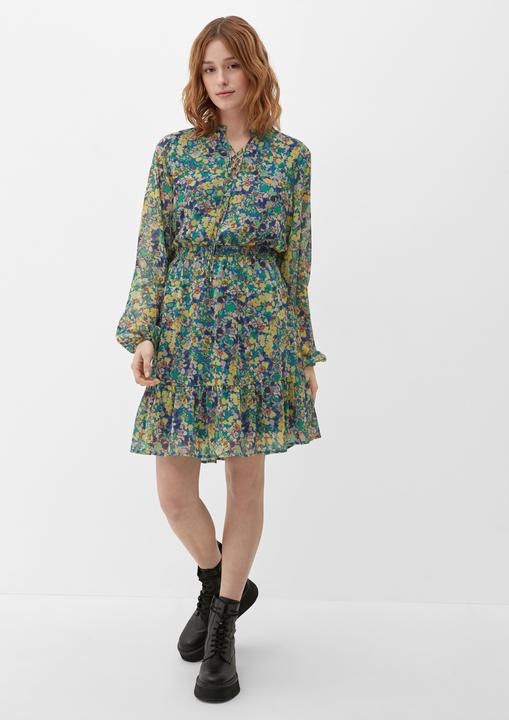 Image du produit s.Oliver Kleid Kleid mit Tunika-Ausschnitt (42)