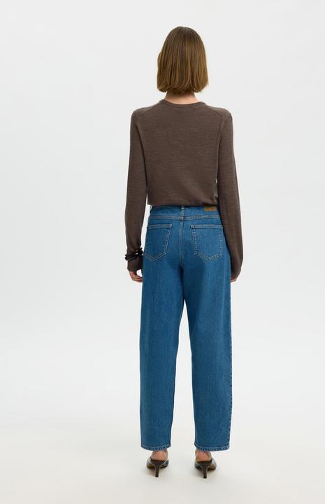 Produktbild Selected Slfthea Ls Knit Merino O-Neck Noos (S)