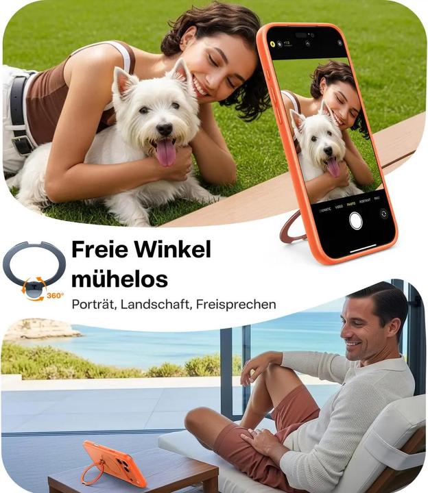 Produktbild Torras Ostand Spin Series (Apple iPhone 17 Pro Max)