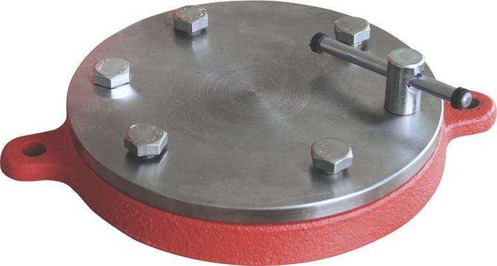 Immagine prodotto KS Tools Morsa parallela con tavola girevole, lunghezza ganascia 120 mm, con ganascia di serraggio tubolare (120 mm)