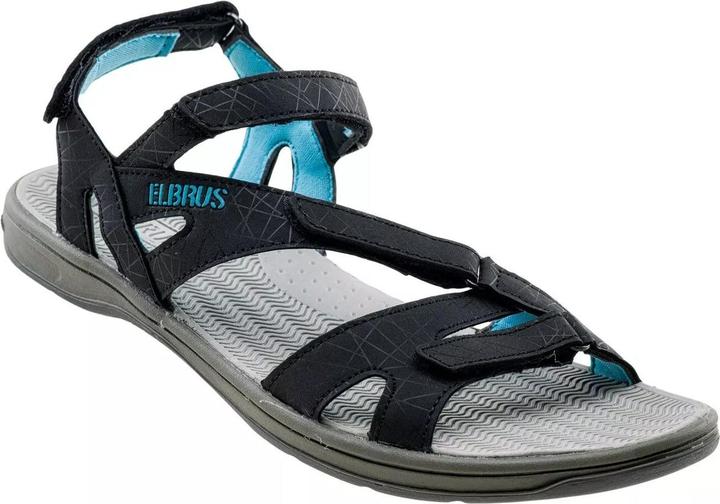 Elbrus Women's sandals Laren Black/Light blue 36 (36)