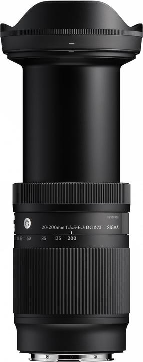 Actual product image Sigma 20-200mm F3,5-6,3 DG | Contemporary (L-Mount) (L-Mount, full size)
