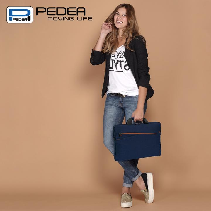 Actual product image Pedea 43.9cm 17.3 inch NB bag Fashion blue Inner compartment: 44 x 32.5 x 3 cm L x W x H (17.30")