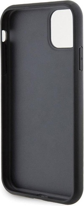 Productafbeelding Karl Lagerfeld KLHCN61PQKPMK iPhone 11 / Xr 6.1" czarny/zwarte hardcase Gewatteerd K Patroon (Apple iPhone 11)