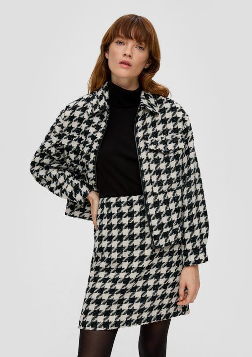 Actual product image s.Oliver Indoor-Jacke Jacke mit Webmuster und Metallic-Effekt (40)