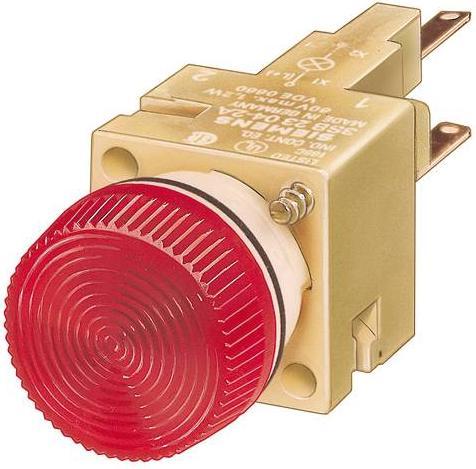 Produktbild Siemens Lampenfassung rot