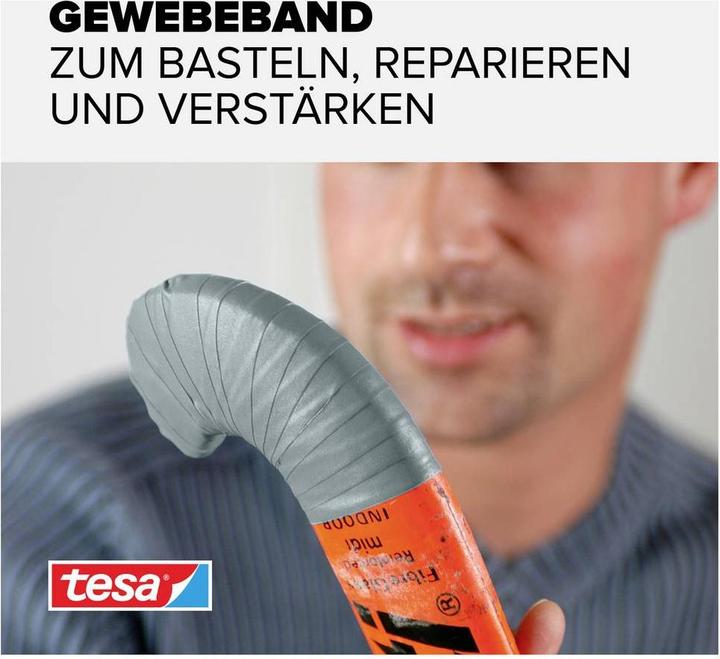 Produktbild tesa EXTRA POWER PERFECT Gewebeband, gewebeverstärktes Ductape (38 mm)