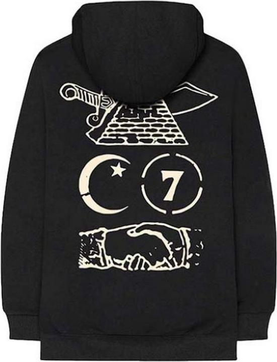 Immagine prodotto Nas Felpa con cappuccio con simboli per adulti (S)