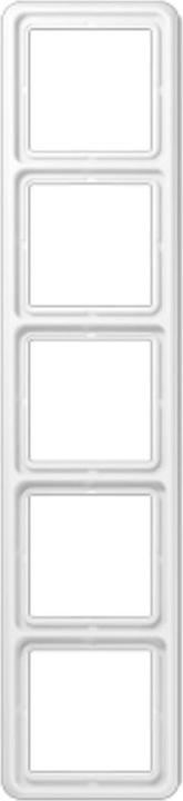 Image du produit JUNG x5 Cadre Cache blanc-alpin