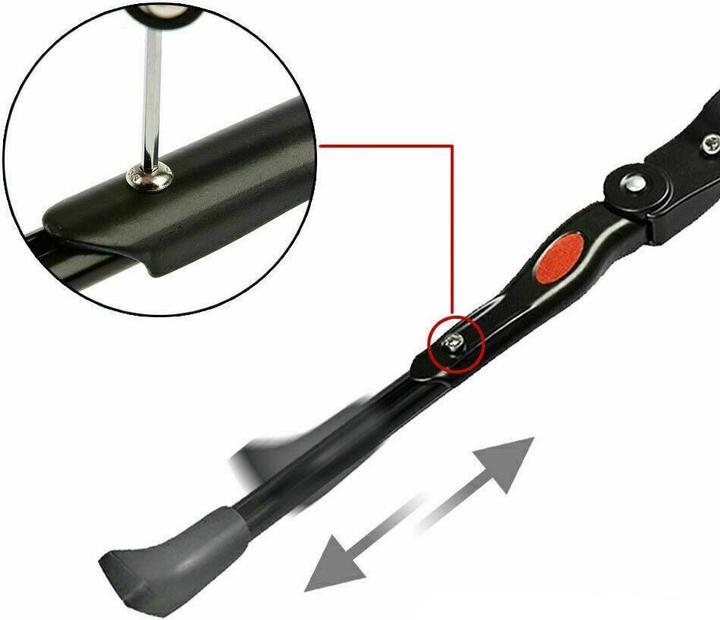 Actual product image Stride Fahrradständer Universal höhenverstellbar für Gravel Bike/Rad Schwarz