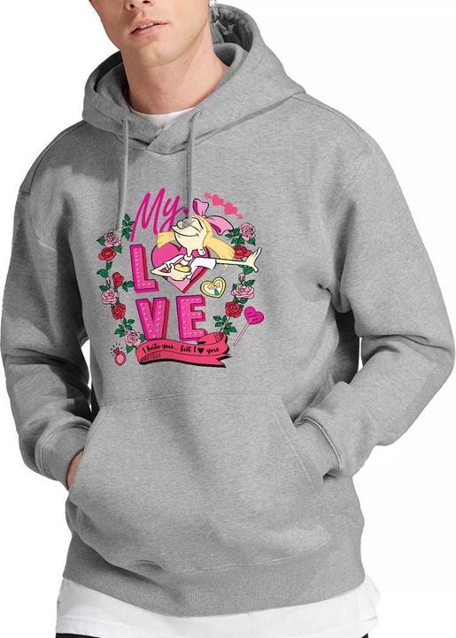 Produktbild Hey Arnold! I Hate You But Love You Kapuzenpullover Valentinstag (S)