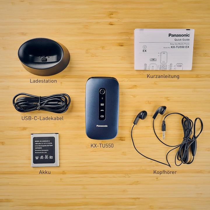 Produktbild Panasonic KX-TU550EXC (1.20 Mpx)