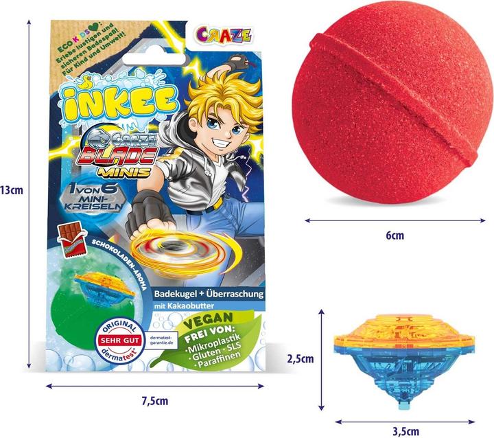 Actual product image Craze Badekugel Blade (Bath bombs, 120 g)