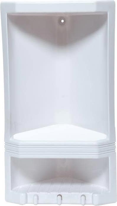 Actual product image Gedy CORNER SHELF JUNIOR 8079 02 WHITE