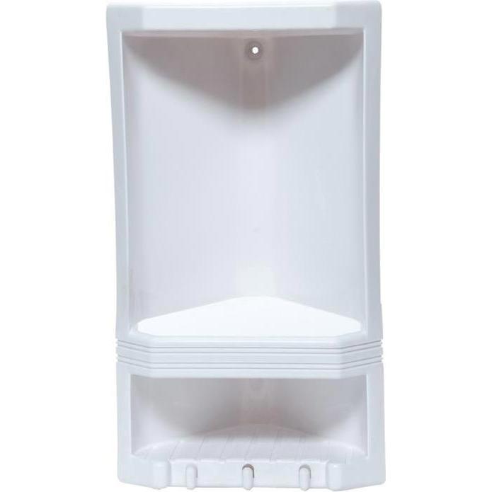 Gedy, Badezimmerregal, CORNER SHELF JUNIOR 8079 02 WHITE