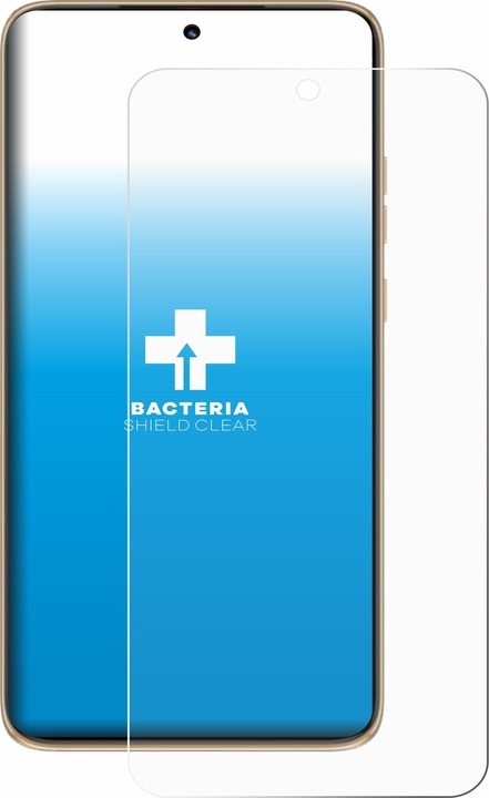 Produktbild upscreen Schutzfolie Displayschutz Displayschutzfolie Folie Klar antibakteriell (1 Stück, Motorola Edge 50 Neo)