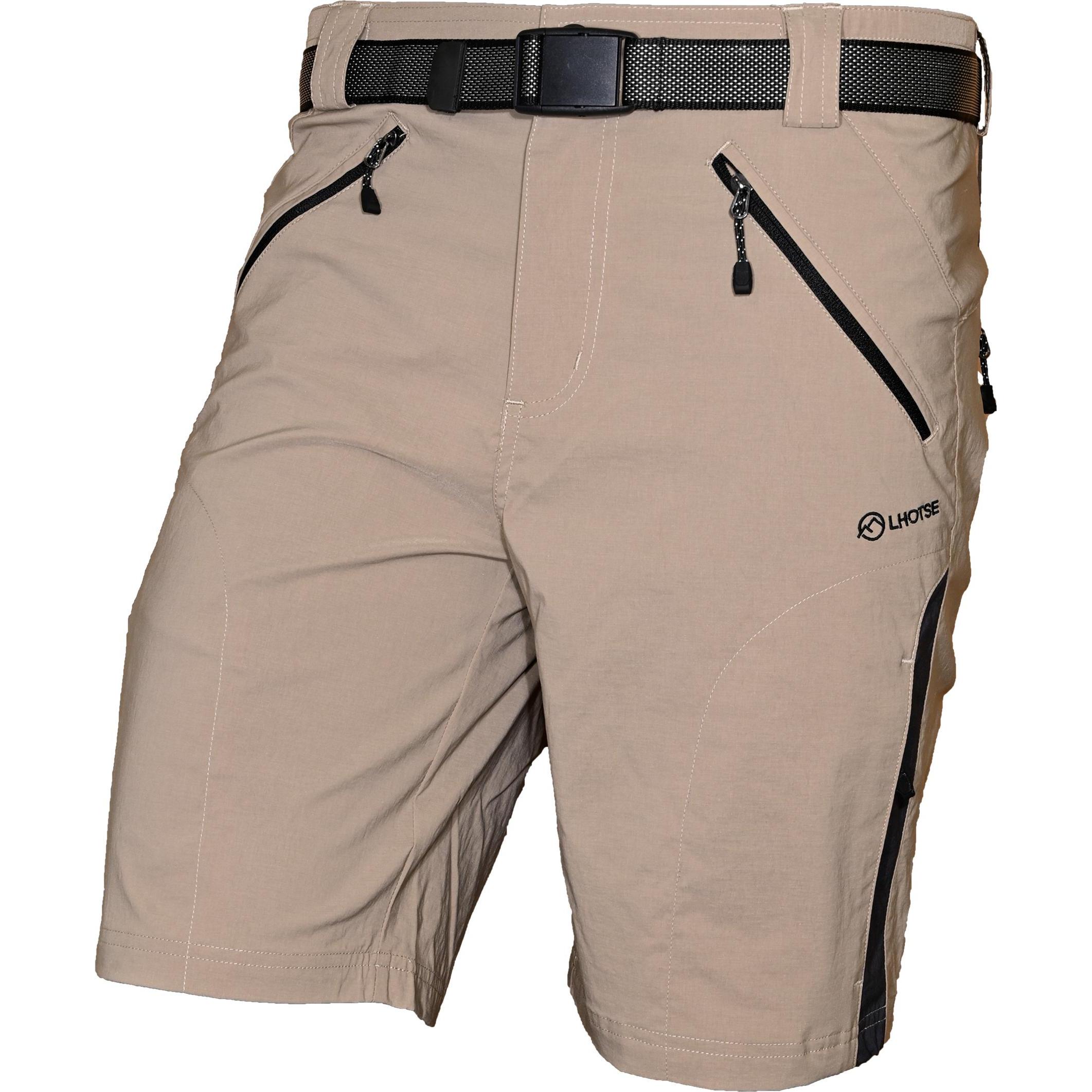 Lhotse, Herren, Outdoorhose, shorts chuck (XL), Beige, XL