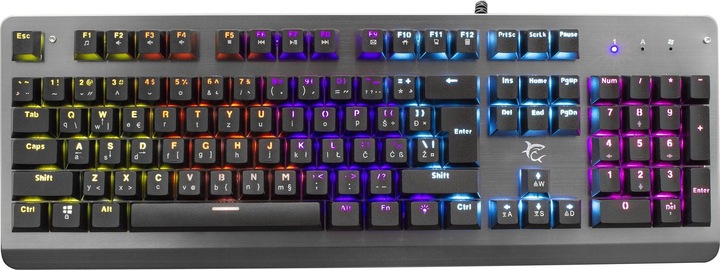 Image du produit White Shark Clavier de jeu mécanique Legionnaire-X, OUTEMU RED Switch, RGB LED backlight, US layou (US, Filaire)