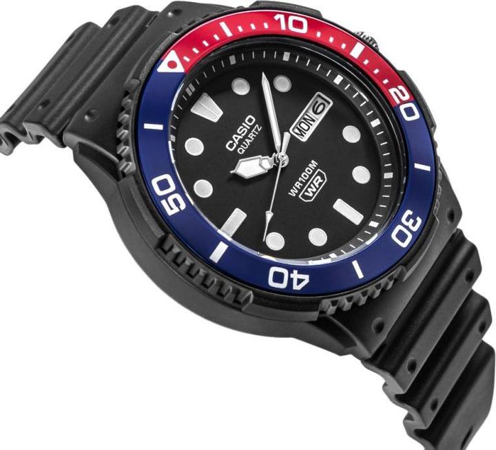 Image du produit Casio Herrenuhr DIVER 100M - BLACK (Ø 45 mm) (Montre de plongée, 45 mm)