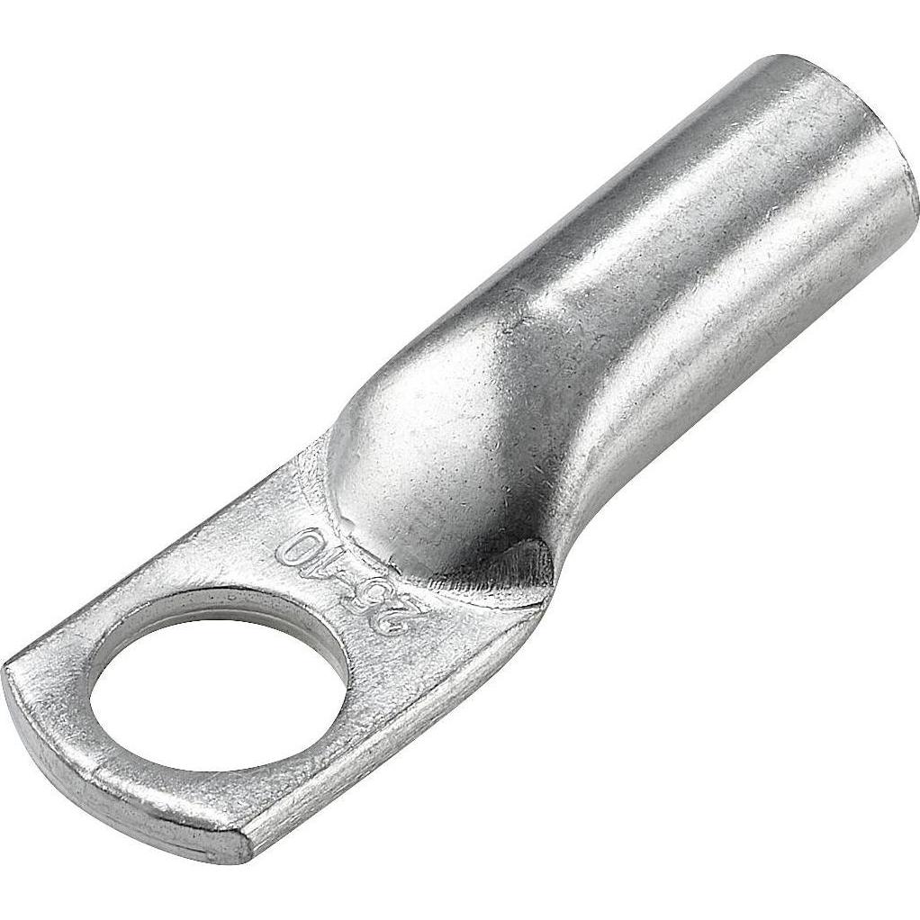 Tru Components, Collegamento per cavi, TC-12885908 Rohrkabelschuh 180 ° M10 25 mm² Loch-Ø: 10 mm 1 St.