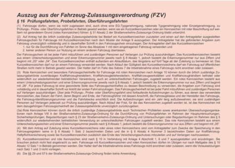 Produktbild Rnk Verlag Nachweisheft fr rote Kennzeichen, DIN A5 quer