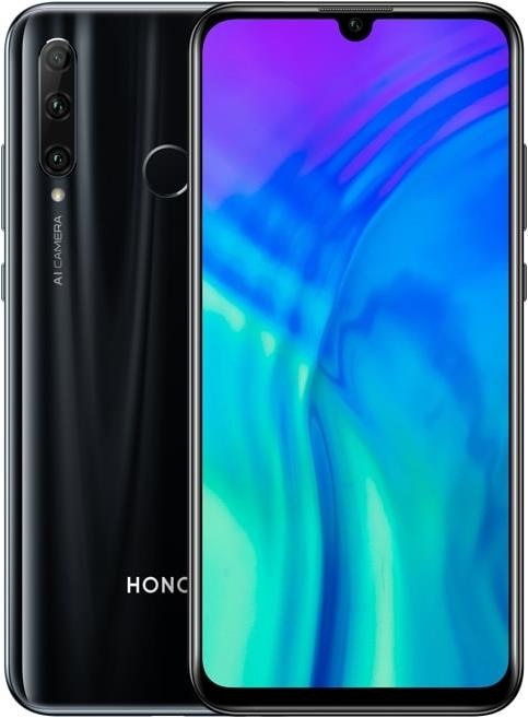 Honor 20 lite (128 GB, Midnight Black, 6.21", Doppia SIM Ibrida, 24 Mpx, 4G)