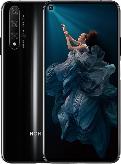 Immagine prodotto Honor 20 (128 GB, Midnight Black, 6.26", Doppia SIM, 4G)