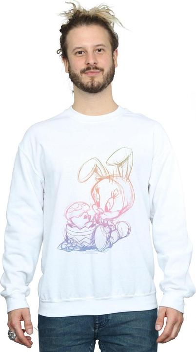 Produktbild Looney Tunes Tweety Pie Easter Egg Sketch Sweatshirt (XXL)