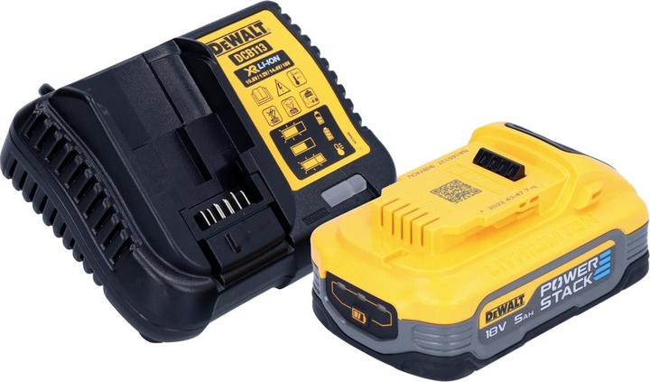 Produktbild DeWalt DCD 996 H1 Akku Schlagbohrschrauber 18 V 95 Nm Brushless + 1x Powerstack Akku 5,0 Ah + (Ohne externe Stromquelle)