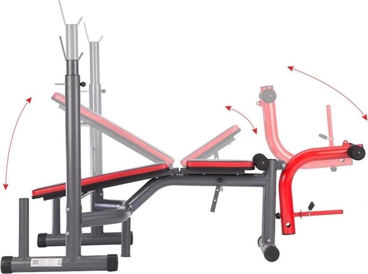 Actual product image HMS LS7206 BARBELL BENCH