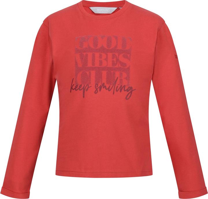 Immagine prodotto Regatta Maglietta a maniche lunghe Wenbie III Good Vibes Club per bambini/ragazzi (146, 152)