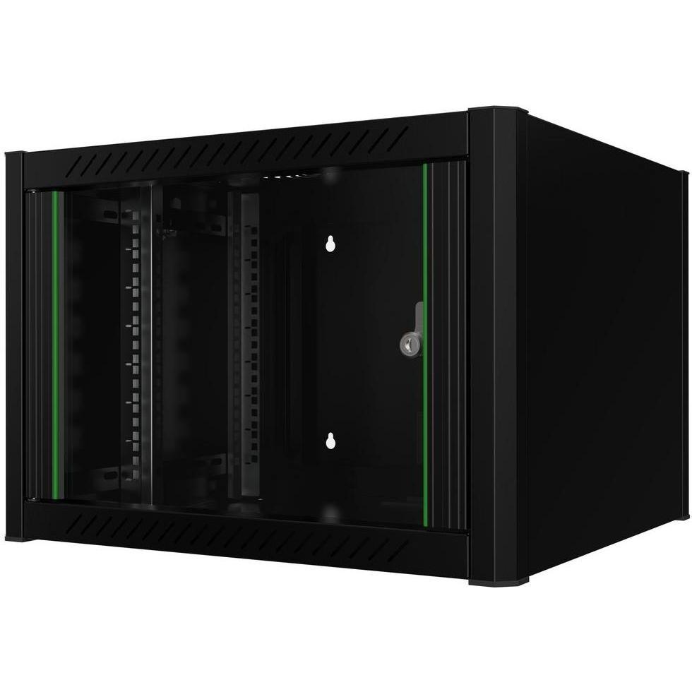 Lanview 19" 7U W=600mm D=560mm, Serverschrank Zubehör, Schwarz