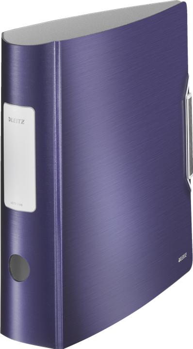 Image du produit Leitz Classeur Active Style, 180 degrés, 80 mm, couleurs assorties DIN A4, dos rond, en PP, brossé (A4, 80 mm, 1 pièce(s))