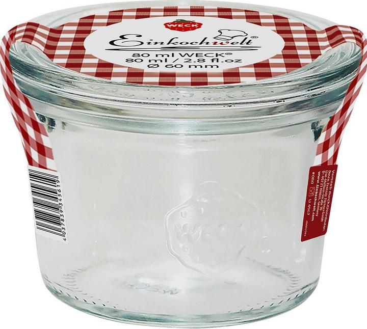 Image du produit Weck Bocaux de stérilisation (1 pcs, 0.08 l)