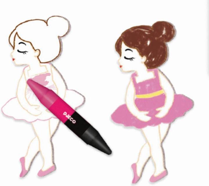 Image du produit Djeco Ausmalbilder Mädchen