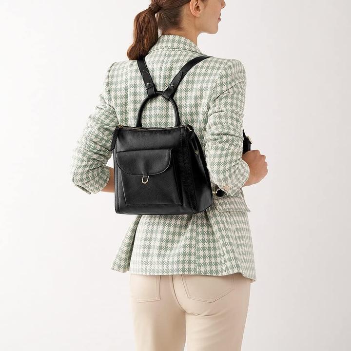 Actual product image Fossil Parker City Backpack Leather 24 cm