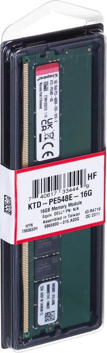 Produktbild Kingston 16GB DDR5-4800MT/S ECC MODULE (1 x 16GB, 4800 MHz, DDR5-RAM, DIMM)