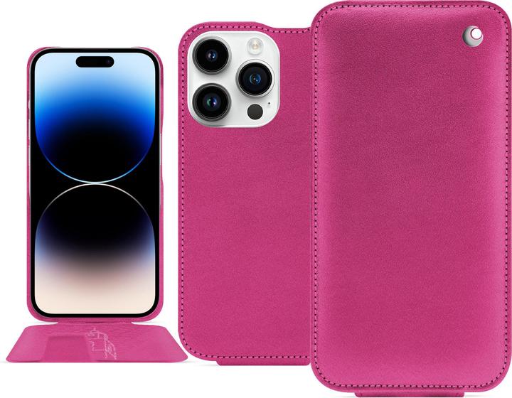 Actual product image Noreve Vertical leather shell (Apple iPhone 15 Pro)
